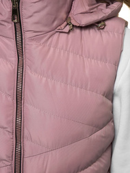 Стьобаний жіночий жилет порошкоподібний OZONEE N/6805/5