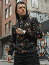 Толстовка чоловіча Чорна OZONEE O/B266Z