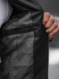 Kurtka męska pilotka czarna O/4811Z