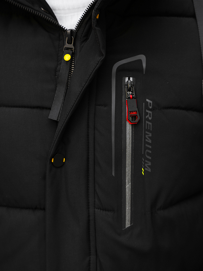 Куртка зимова чоловіча Чорна OZONEE JS/22M60/392