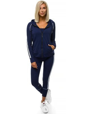 Komplet dresowy trzyczęściowy granatowy OZONEE JS/YW06018/4/11
