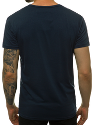 T-Shirt męski granatowy OZONEE JS/SS10908