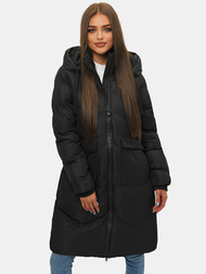 Куртка жіноча чорна OZONEE JS/M735/392