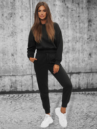 Жіночий спортивний костюм з двох частин Чорний OZONEE JS/8C71/3Z