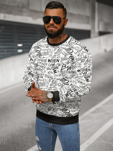 Bluza męska biała OZONEE JS/8B1218/1