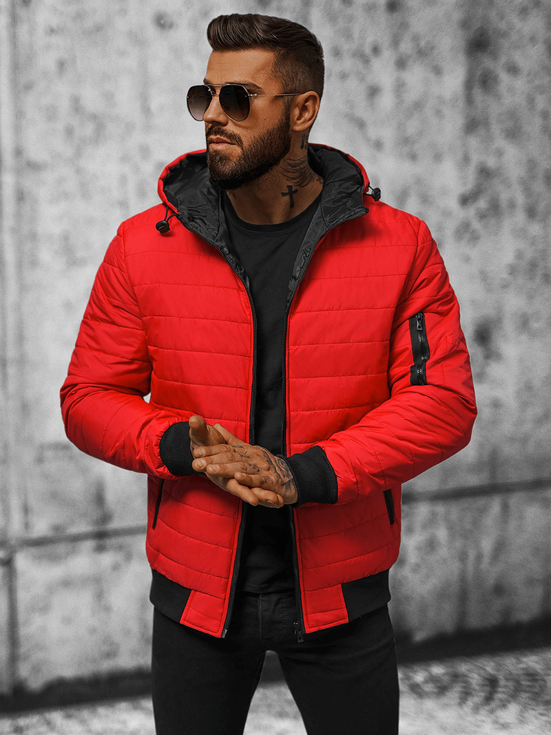 Куртка чоловіча Червона OZONEE JS/MY13Z