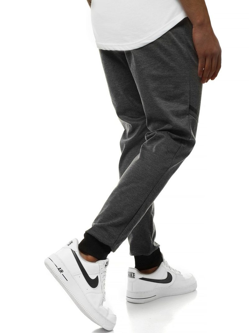 Штани спортивні чоловічі графіт OZONEE JS/AM106