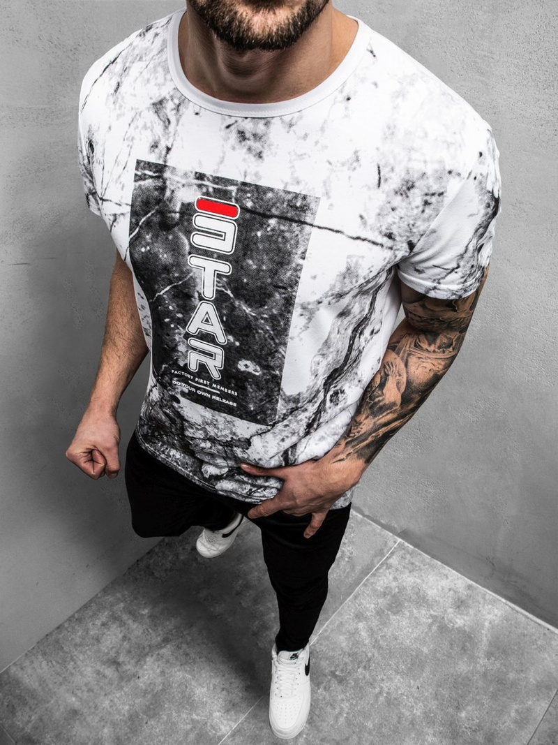 Футболка чоловіча Бiла OZONEE JS/SS10927Z