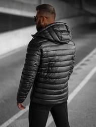 Куртка чоловіча чорна OZONEE O/11Z8088