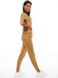 Жіночий спортивний костюм з двох частин Бежевi OZONEE O/MB1002/21