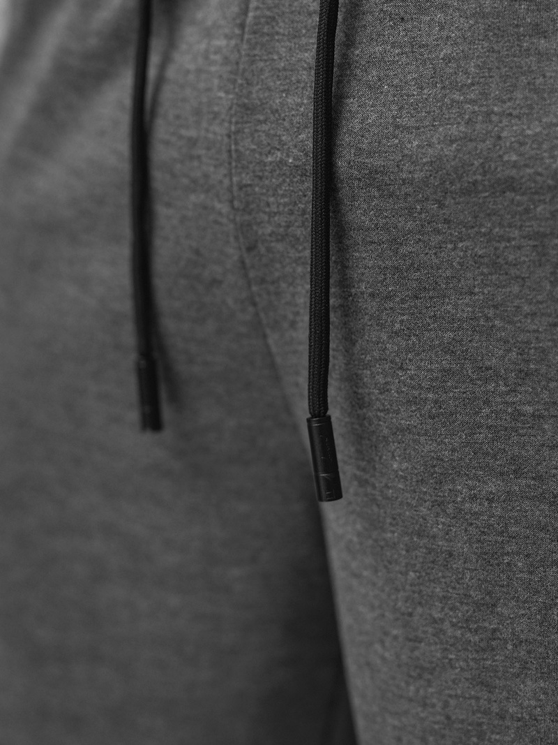 Spodenki dresowe męskie grafitowe OZONEE JS/8K1505/5