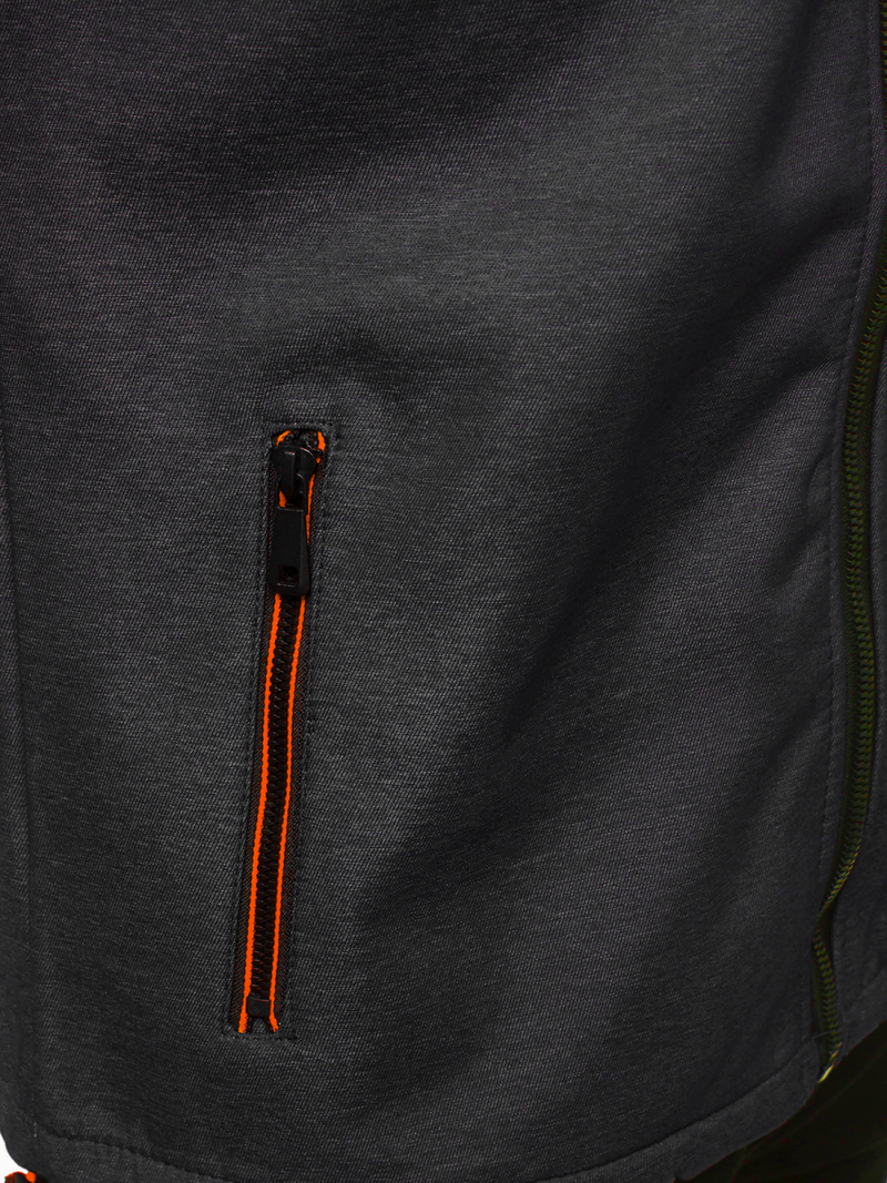 Куртка softshell чоловіча Темно-сіра OZONEE JS/KS2213