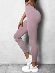 Legginsy damskie jasno-fioletowe OZONEE JS/HH040/42Z