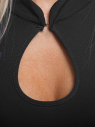 Damskie body czarne OZONEE O/LK-K12