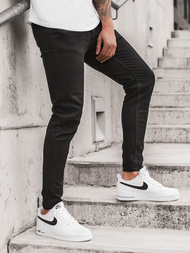 Spodnie jeansowe męskie czarne OZONEE G/1088