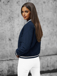 Куртка жіноча tемно-cиня OZONEE JS/16M9070/215