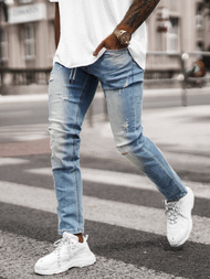 Джинси чоловічі Яскраво-Синi OZONEE NB/MP0016BCZ