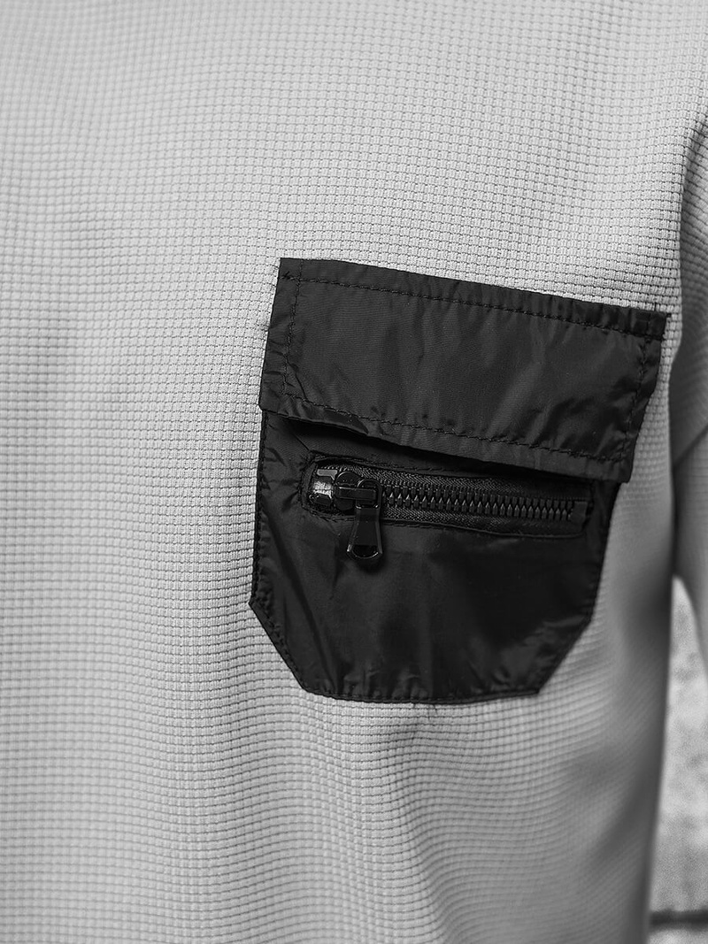 Komplet dresowy męski szary OZONEE JS/8C1132/2