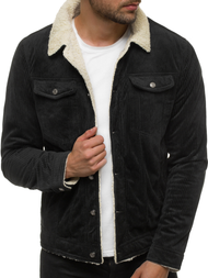 Куртка чоловіча Чорна OZONEE JB/JP1179/1