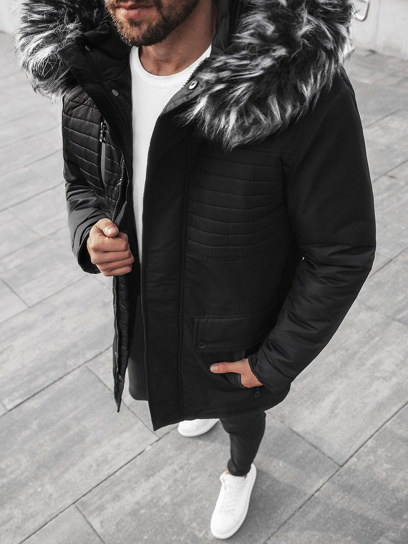 Куртка чоловіча Чорна OZONEE O/99115Z