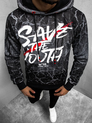 Bluza męska grafitowa OZONEE JS/DD267Z