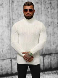 Светр чоловічій Кремовий OZONEE L/2665Z