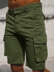 Spodenki męskie chino zielone OZONEE T/XX160086/3