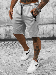 Spodenki dresowe męskie szare OZONEE JS/8K929