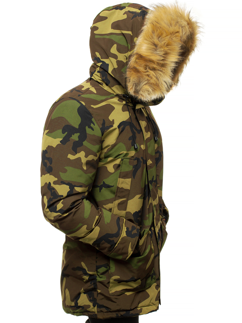 Куртка чоловіча Зелене-Камуфляжне OZONEE JB/JP1175