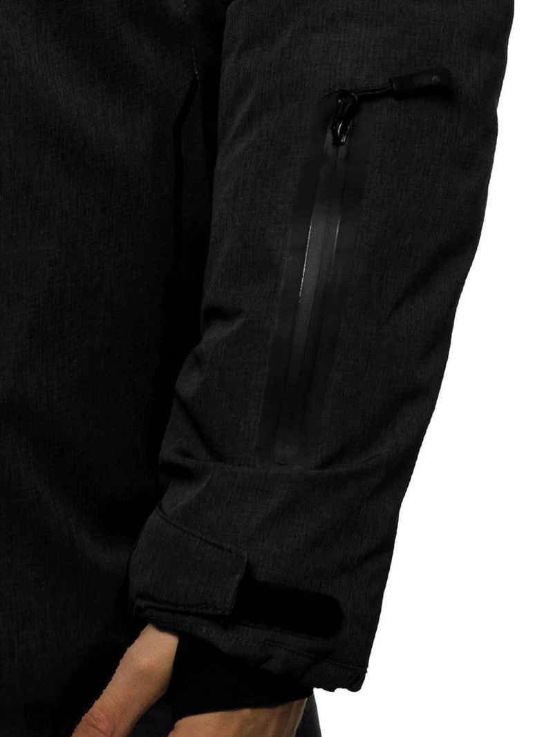 Kurtka zimowa męska czarna OZONEE O/9804