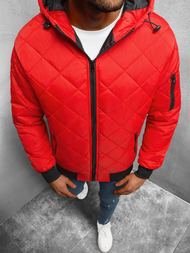 Kurtka męska czerwona OZONEE JS/MY21