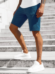 Spodenki chinos męskie indygo OZONEE JB/JP1142
