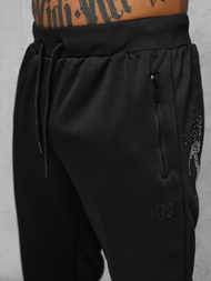 Спортивний костюм чоловічій чорний OZONEE O/FF3781AB