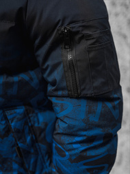 Куртка чоловіча Темно-Синя OZONEE JS/27M8102