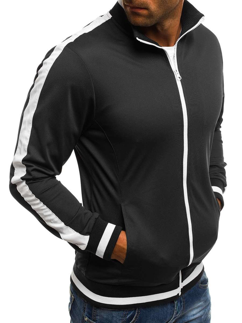 Толстовка чоловіча Чорна OZONEE O/2126