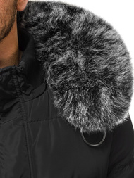 Kurtka zimowa męska czarna OZONEE O/99120