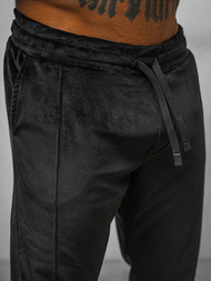 Спортивний костюм чоловічій чорний OZONEE O/12135Z