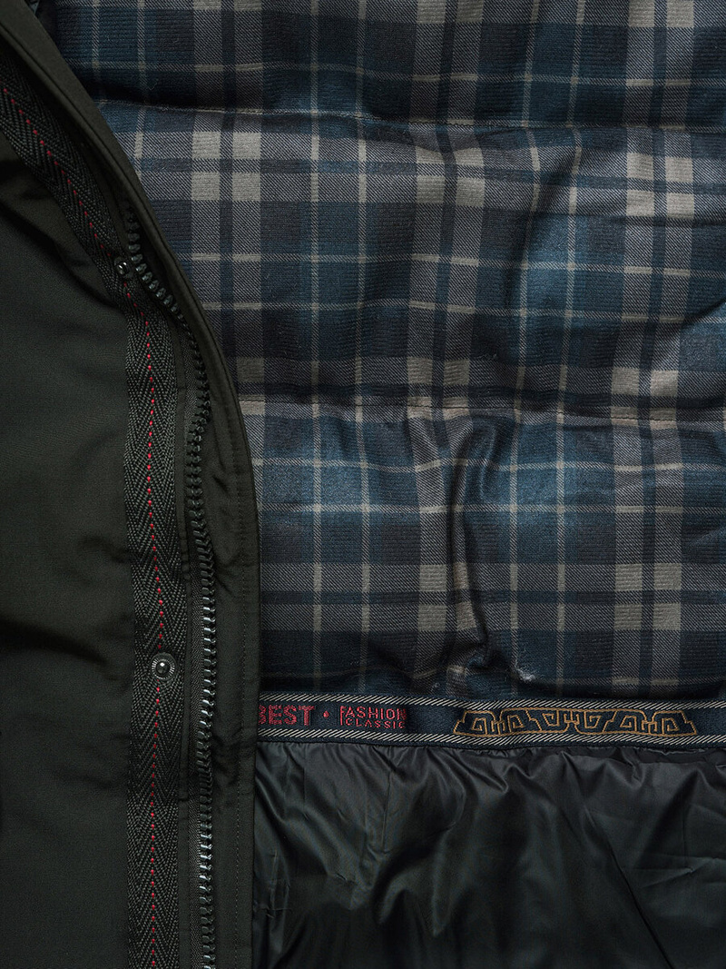 Куртка Чоловіча Темно-Зелена OZONEE JS/5M718/136