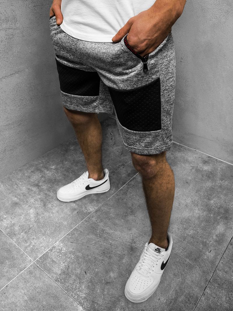 Spodenki męskie szare OZONEE JS/KS2511Z