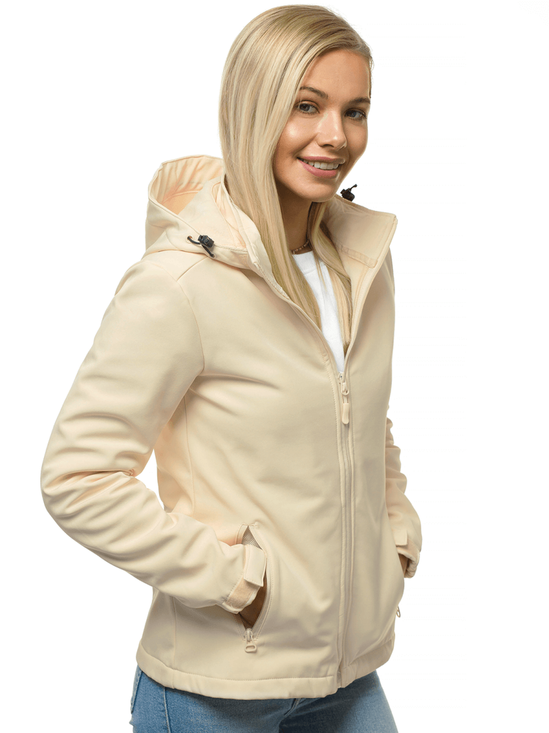 Куртка жіноча Бежева OZONEE JS/HH018/34