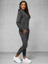 Спортивний костюм жіночий графіт OZONEE JS/8C1176/6Z