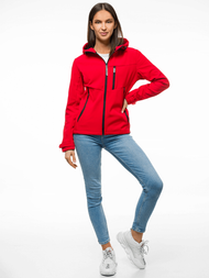 Куртка жіноча Червона OZONEE JS/KSW6004