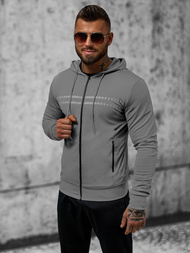 Kurtka przejściowa męska szara OZONEE JS/M10306