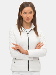 Kurtka przejściowa damska biała OZONEE N/7013/3