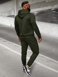 Komplet dresowy męski khaki OZONEE O/LN11760