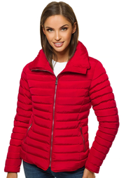 Куртка жіноча Червона OZONEE JS/M23063/2