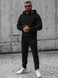 Спортивний костюм чоловічій Чорний OZONEE O/3A150