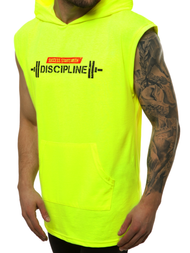 Майка чоловіча Жовта-неон OZONEE MACH/M1211