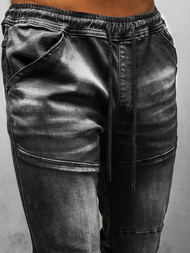 Штани чоловічі джоггери Чорнi OZONEE NB/MP0011N