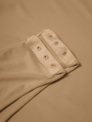 Damskie body ciemno-beżowe OZONEE O/LK-K12